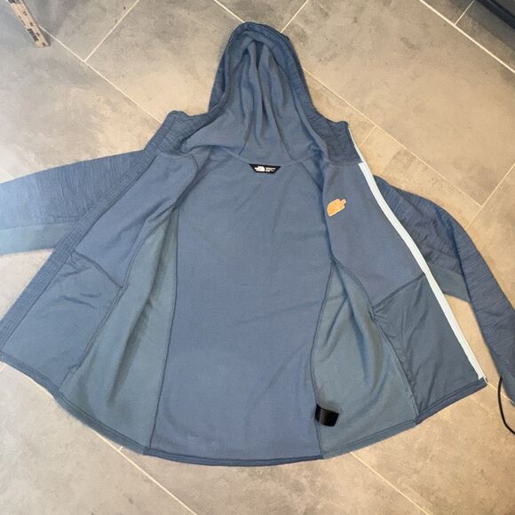The North Face Women’s Mash Up Jacket Fleece Blue Neon Orange Size XL – EUC - Picture 6 of 14